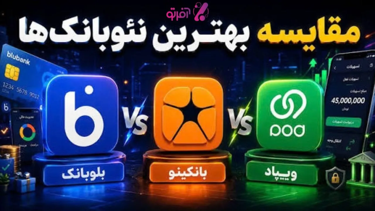 مقایسه ویپاد، بانکینو و بلوبانک